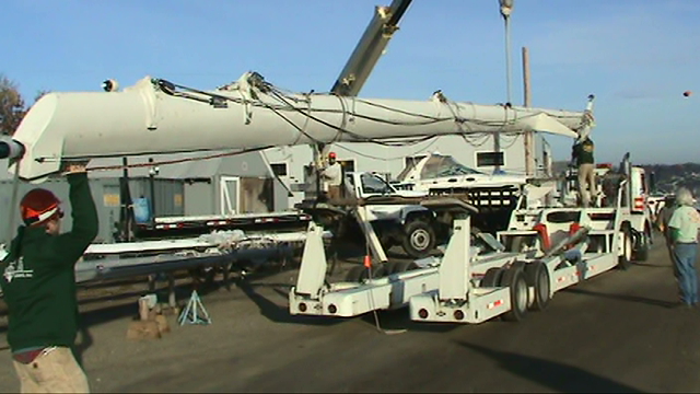 Mast loading